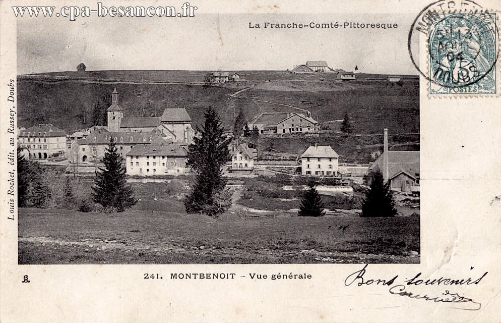 La Franche-Comté Pittoresque - 241. MONTBENOIT - Vue générale